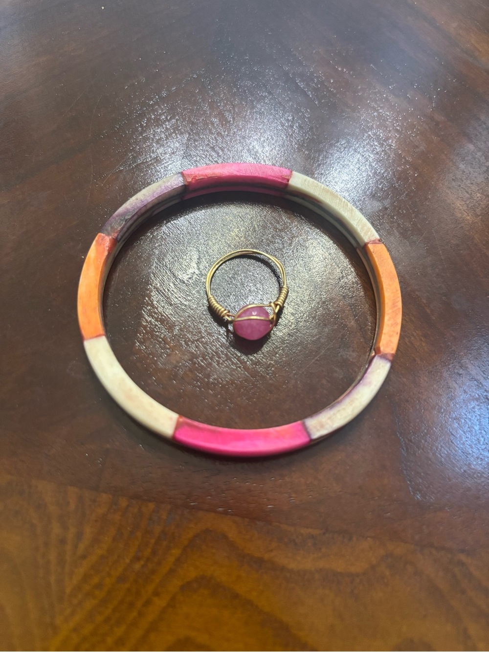 Bracelet and ring
